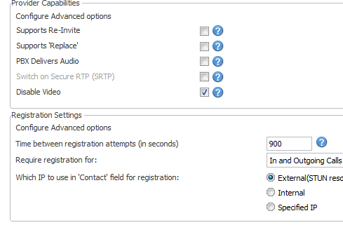 General Settings