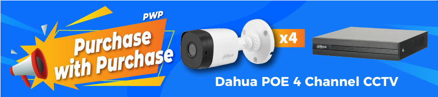 purchase with purchase 4ch dahua analog cctv